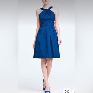 David’s bridal women’s ven style new blue dress size 10‎